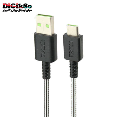 کابل Type-C به USB تسکو مدل TC C302 به طول 1 متر