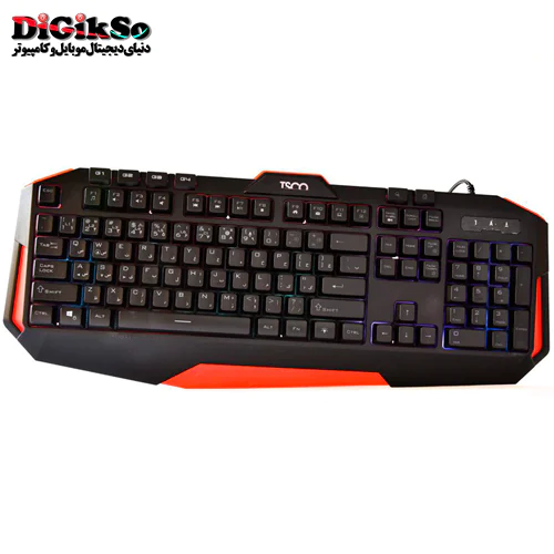 کیبورد و ماوس گیمینگ تسکو مدل GKM 8205