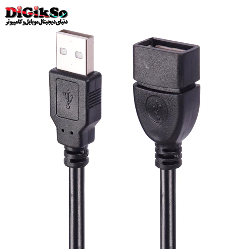 کابل افزایش طول USB2.0 ایلون به طول 30 سانتی متر