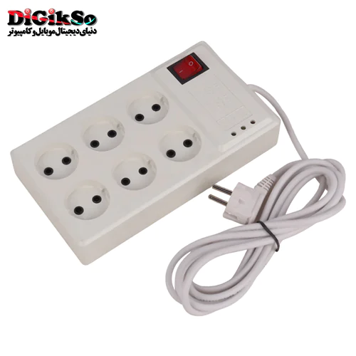 محافظ برق 6 کانال 3 متری ایلون مدل VP9006