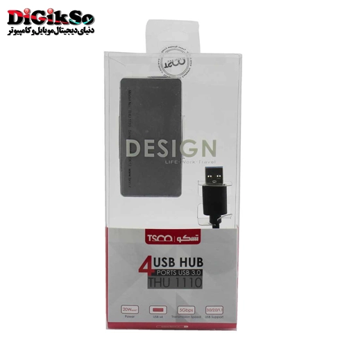 هاب 4 پورت USB3.0 تسکو مدل THU 1110
