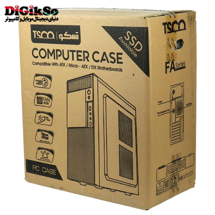کیس کامپیوتر تسکو مدل TC 4482