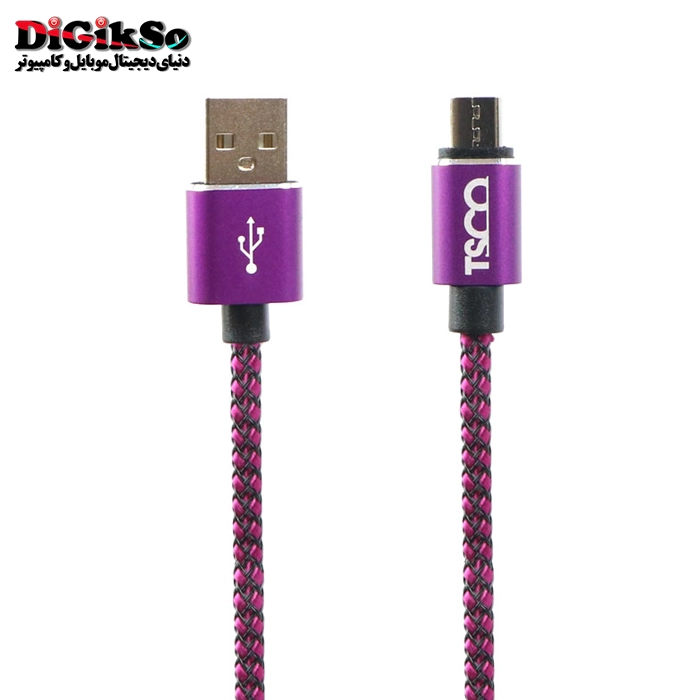 کابل شارژ micro USB به USB تسکو مدل TC A170 به طول 1 متر