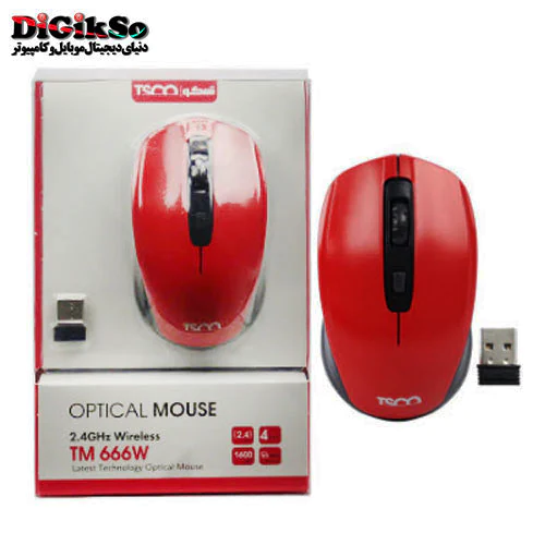 موس بی سیم تسکو مدل TSCO TM 666W