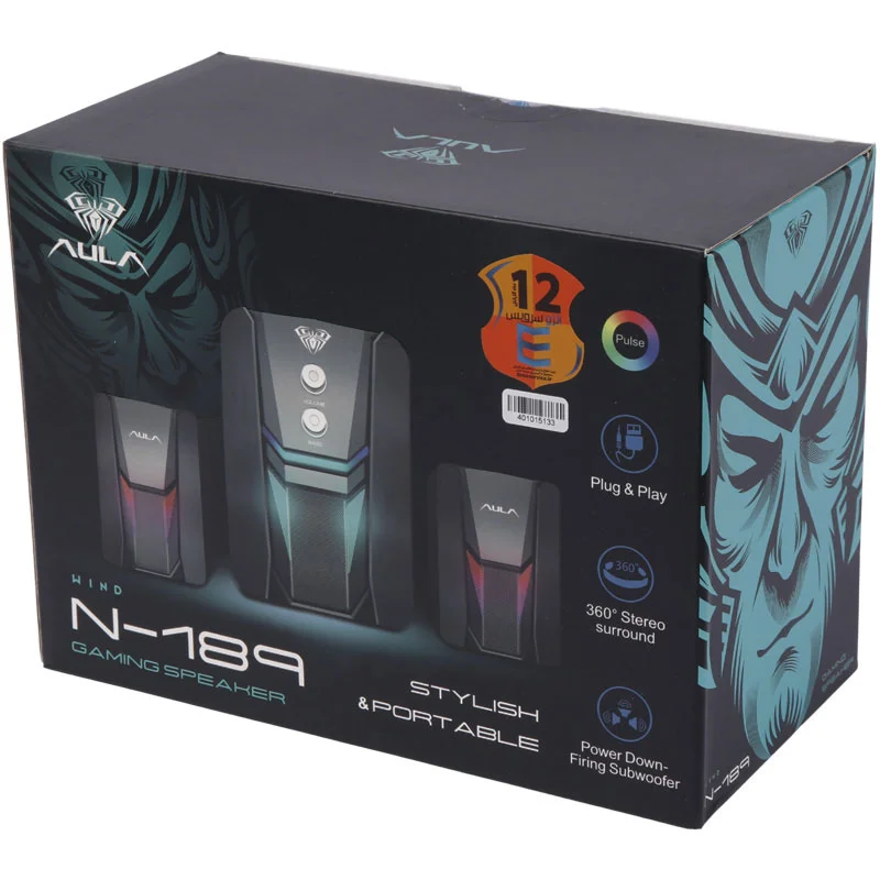 اسپیکر سه تکه گیمینگ آئولا مدل Wind N-189