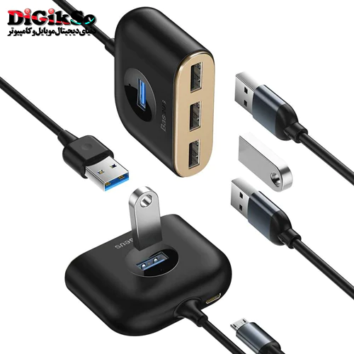 هاب 4 پورت USB باسئوس مدل CAHUB-AY01