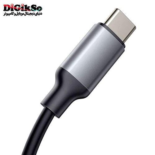 مبدل Type-C به VGA باسئوس مدل CAHUB-V0G