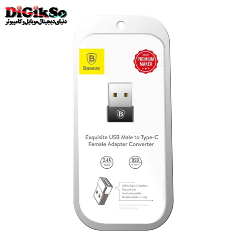 مبدل Type-C به USB باسئوس مدل CATJQ-A1