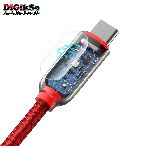 کابل فست شارژ Type-C باسئوس مدل CATSK به طول 1 متر