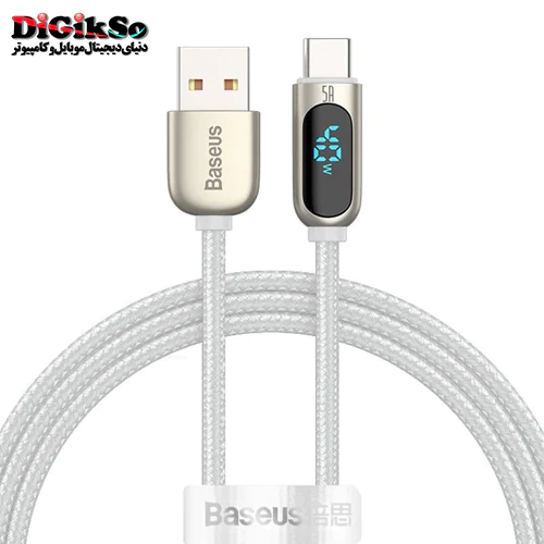 کابل فست شارژ Type-C باسئوس مدل CATSK به طول 1 متر