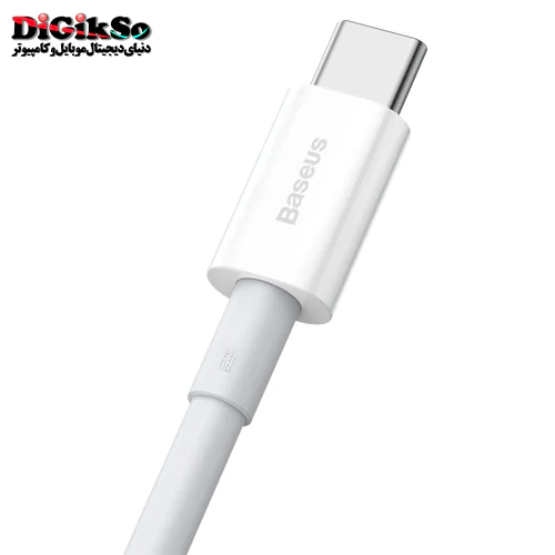 کابل فست شارژ تایپ سی (Type-C) باسئوس مدل CATYS به طول 1 متر