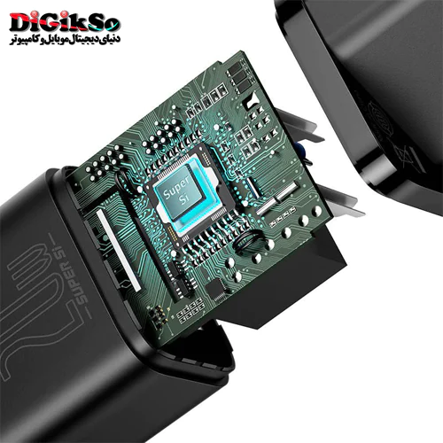 شارژر موبایل دیواری باسئوس مدل CCSUP-B