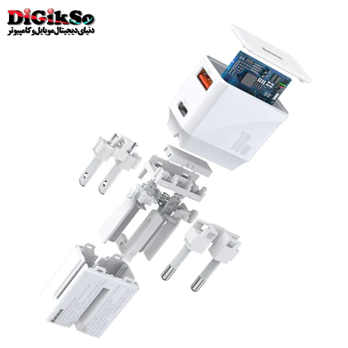 شارژر موبایل دیواری باسئوس مدل Baseus CCTY-02