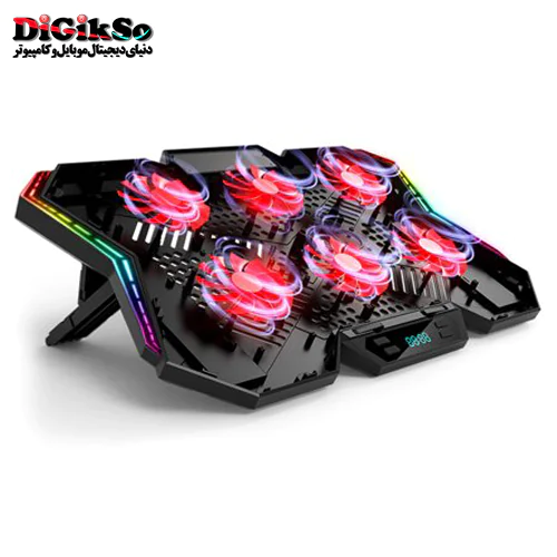 پایه خنک کننده لپ تاپ گیمینگ کول کلد مدل CoolCold K40 RGB