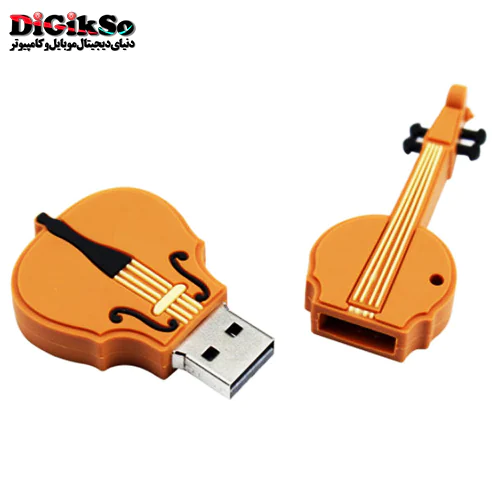 فلش عروسکی 16 گیگ طرح ویولن(ویالون) کینگ فست مدل Violin MU-19