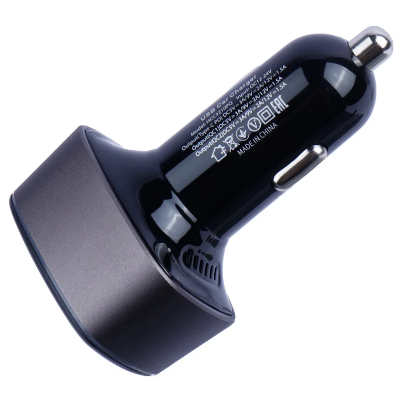 شارژر فندکی فست شارژ هترون مدل HCC3210PQ 20W