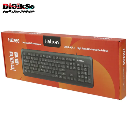 کیبورد هترون مدل HK260