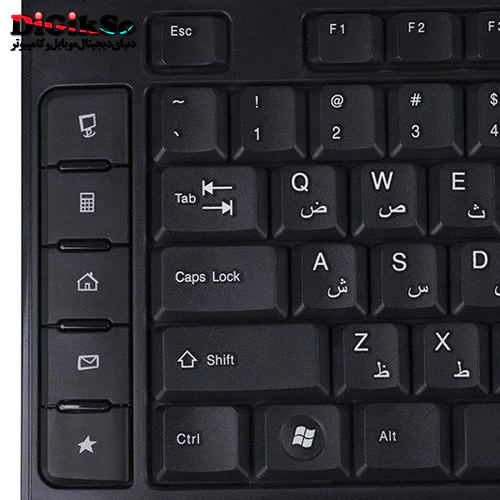 کیبورد و ماوس بی سیم هترون مدل HKCW140