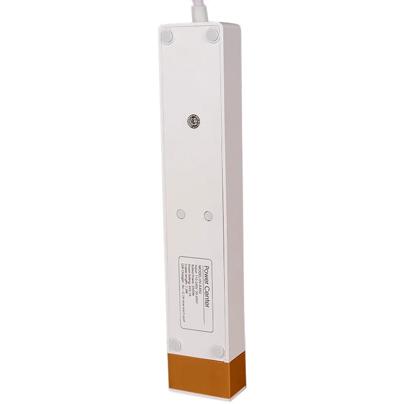 چند راهی برق 3 کانال هویت مدل HV-A45U با کابل 1.5 متری + شارژر USB