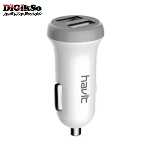 شارژر فندکی 2 پورت هویت مدل Havit HV-CC8801
