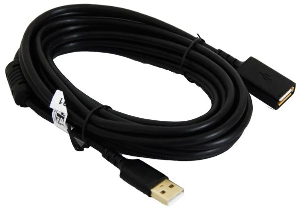 کابل افزایش طول ۲.۰ USB کی نت پلاس ۵ متری مدل KP-CUE2050