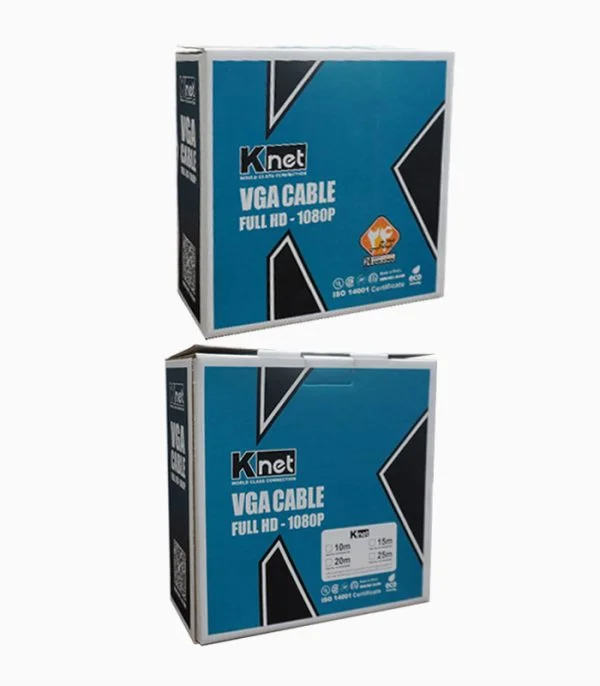 کابل VGA کی نت ۲۰ متری مدل K-CVGA0200