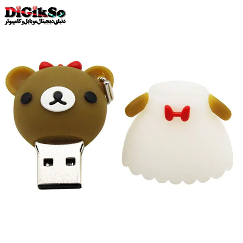 فلش عروسکی 32 گیگ طرح خرس عروس مدل Baby Girl Bear BE-11
