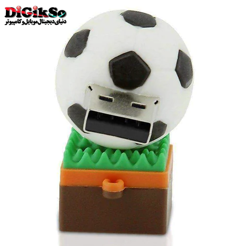 فلش عروسکی 32 گیگ طرح توپ فوتبال و چمن مدل Ball BL-11