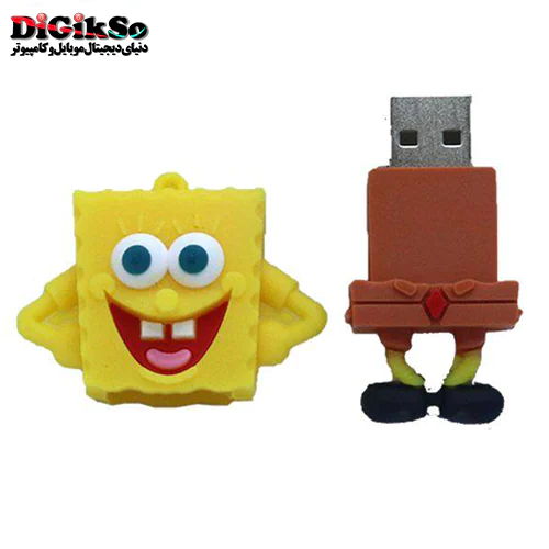 فلش عروسکی 32 گیگ طرح باب اسفنجی مدل Sponge Bob BB-10