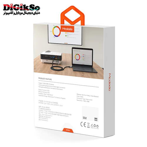 کابل تبدیل HDMI به VGA مک دودو مدل CA-7770 به طول 2 متر