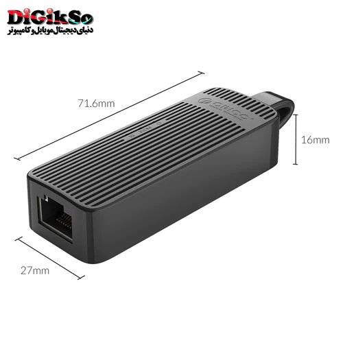 مبدل USB3.0 به شبکه RJ45 اوریکو مدل UTK-U3