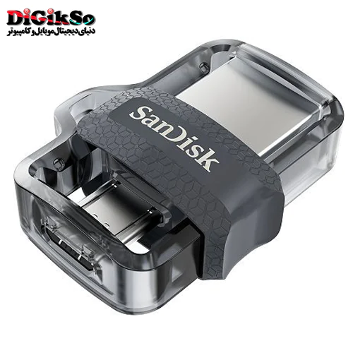 فلش OTG سن دیسک USB3.0 مدل Ultra Dual Drive M3 SDDD3 ظرفیت 64 گیگ