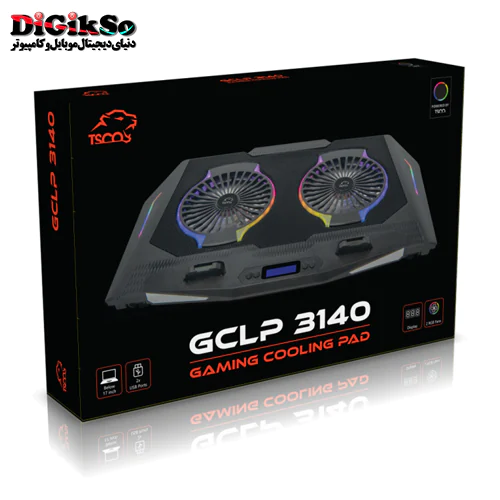 پایه خنک کننده(کول پد) گیمینگ تسکو مدل GCLP 3140
