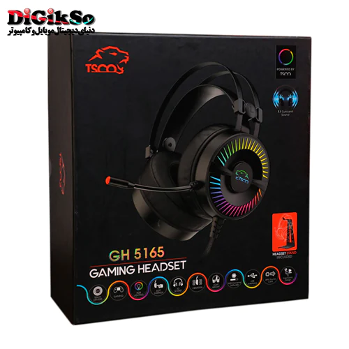 هدست گیمینگ تسکو مدل GH 5165