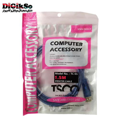 کابل پرینتر تسکو مدل TC 01 به طول 1.5 متر