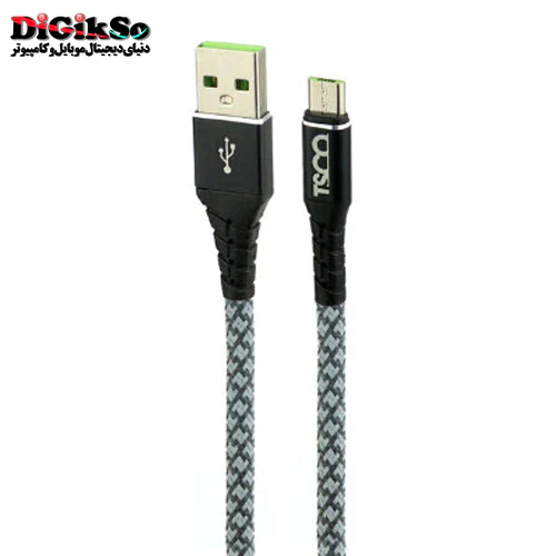 کابل شارژ micro USB به USB تسکو مدل TC A104 به طول 1 متر