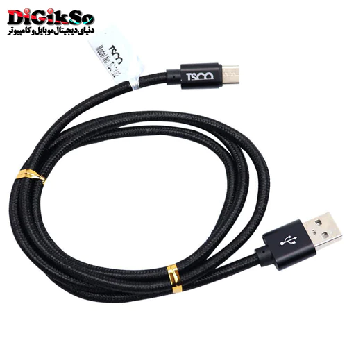 کابل Type-C به USB تسکو مدل TC C182 به طول 1 متر