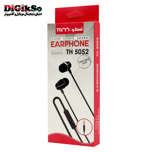 هندزفری سیمی تسکو مدل TSCO TH 5052