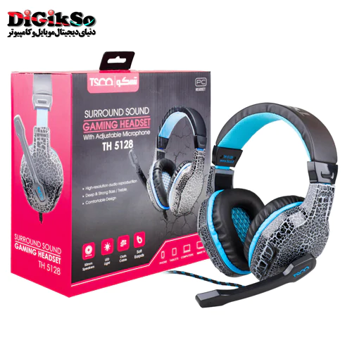 هدست گیمینگ تسکو TSCO TH 5128