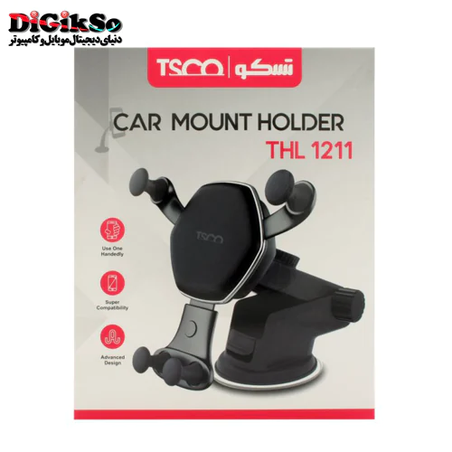 هولدر (پایه نگهدارنده) موبایل خودرو تسکو مدل THL 1211