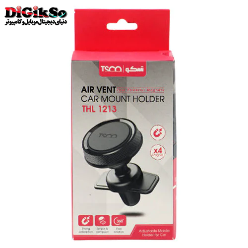 هولدر موبایل دریچه ای مغناطیسی خودرو تسکو مدل Air Vent THL 1213