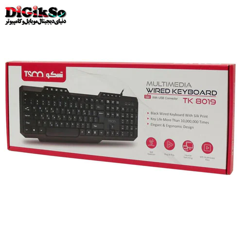 کیبورد تسکو مدل TSCO TK 8019
