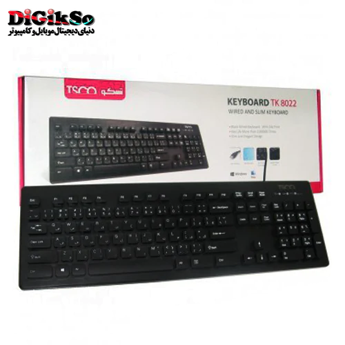 کیبورد تسکو مدل TSCO TK 8022