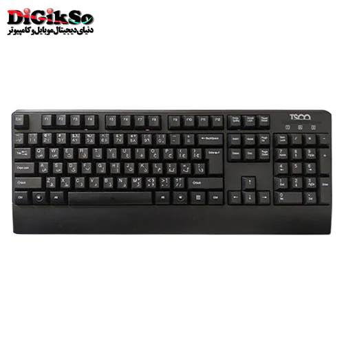 کیبورد و موس بی سیم تسکو مدل TSCO TKM 7022W