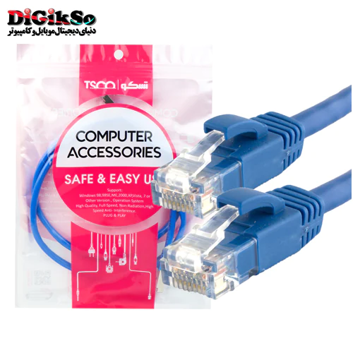 کابل شبکه Cat5 تسکو مدل TSCO TNC 530 UTP به طول 3 متر