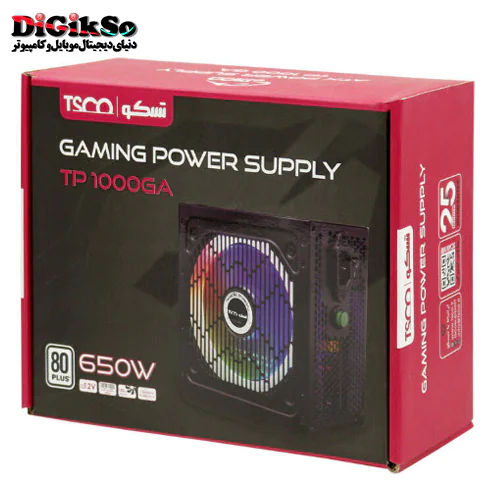 پاور کامپیوتر گیمینگ تسکو مدل TSCO TP 1000GA