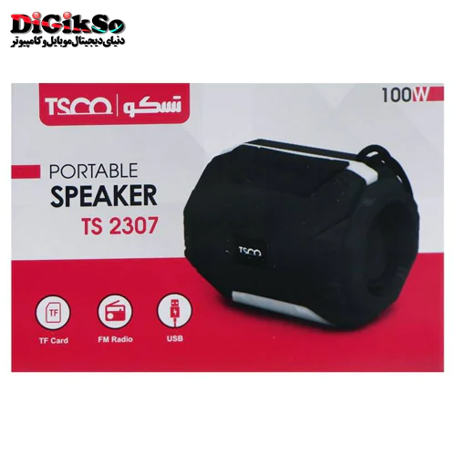 اسپیکر بلوتوثی قابل حمل تسکو TS 2307