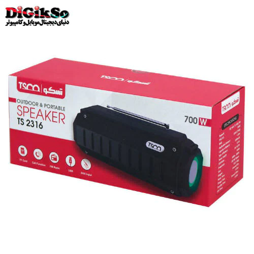 اسپیکر بلوتوثی قابل حمل تسکو TS 2316