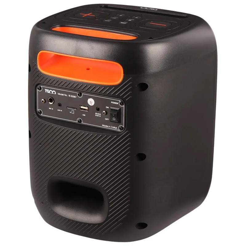 اسپیکر بلوتوثی تسکو مدل TS 23357 + میکروفون و ریموت کنترل