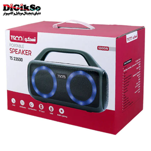 اسپیکر بلوتوثی قابل حمل تسکو TS 23500